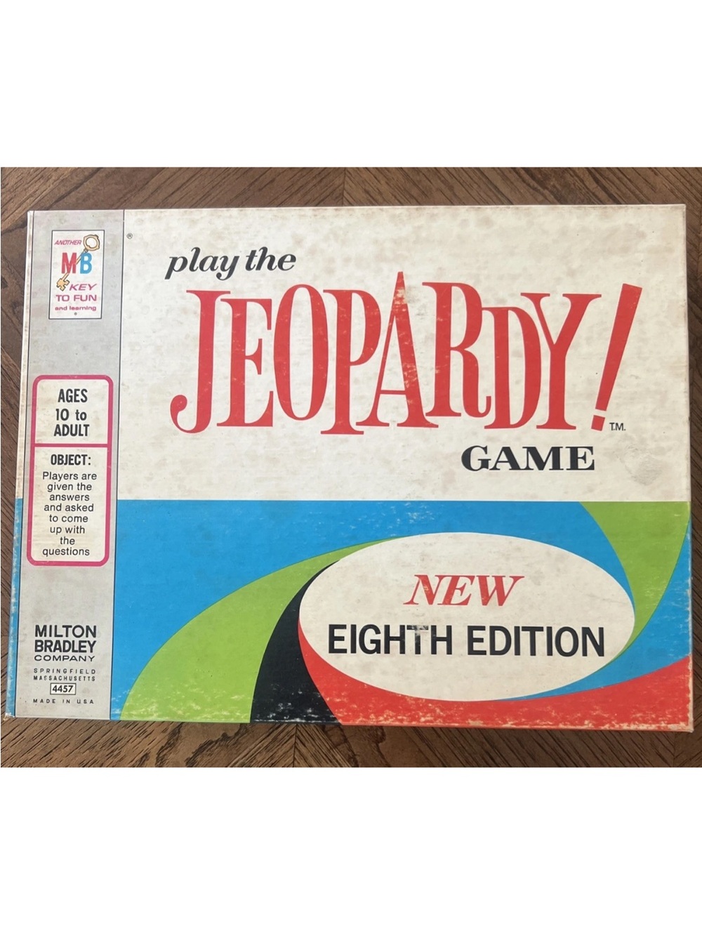 Vintage 1964 Jeopardy! Board Game Eighth Edition - New / Sealed Inside